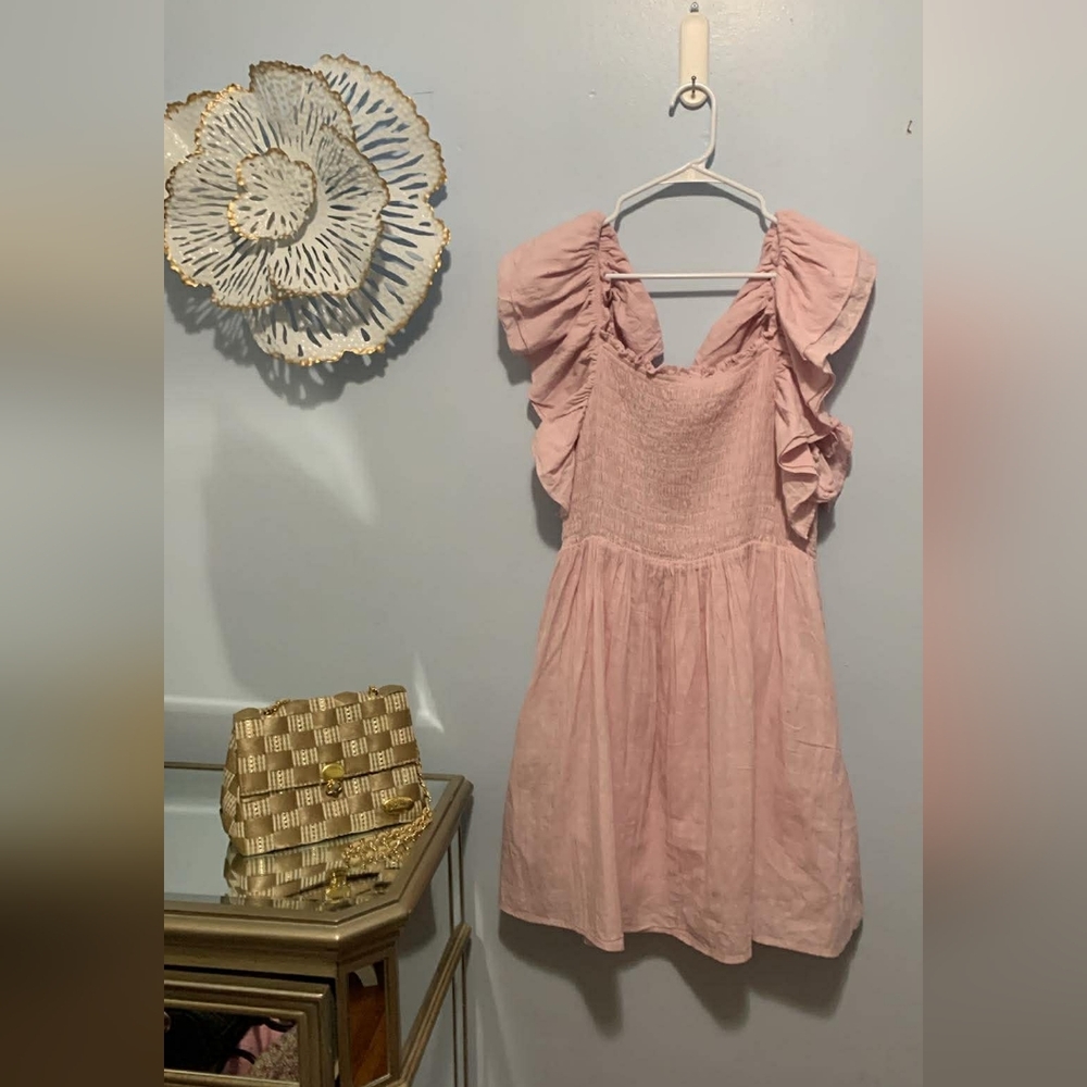 Mittoshop Pink Ruffled Dress